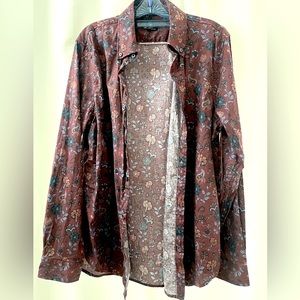 Ben Sherman Floral and Paisley button down